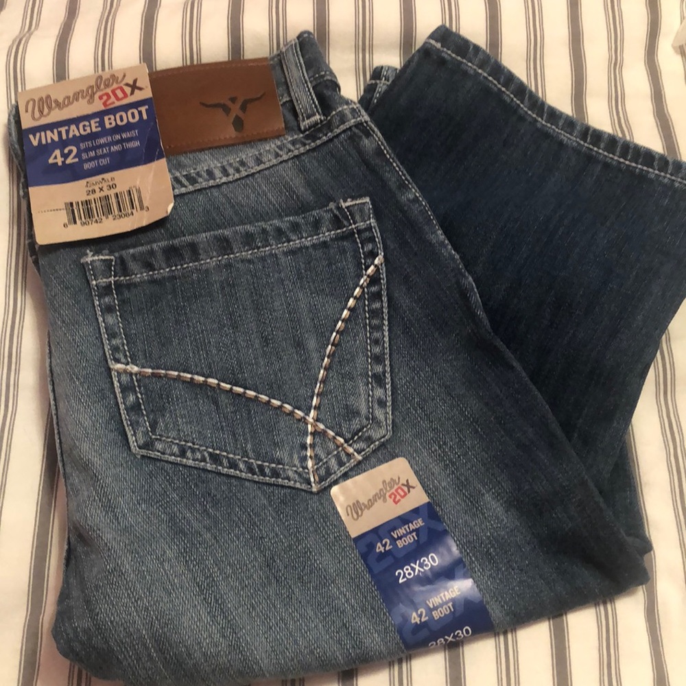Wrangler Men's 20X No. 42 Vintage Boot Cut Jean